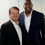 Magic Johnson Instagram - I had a great time at today’s National Retail Federation (NRF) 2024 in New York City. It was attended by over 3,500 people worldwide! I was joined in conversation with Walmart President and CEO John Furner, where I honored Dr. King on his day by discussing his impact on the country, myself, and DE&I work. Thank you to NRF’s President and CEO, Matt Shay, for having me at the event! #NRF2024