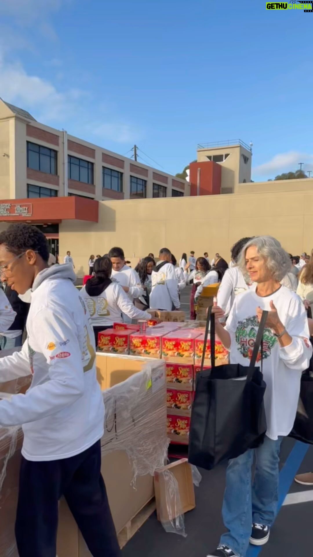 Magic Johnson Instagram - Holiday Hope Los Angeles 2023