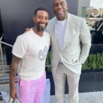 Magic Johnson Instagram - Happy Birthday to my son, Andre Johnson! You never cease to amaze me. I’m so proud of the man you are, and I can’t wait to see all that you become. I love you! 🎂🎉