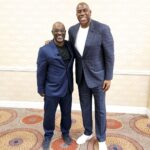 Magic Johnson Instagram - After an amazing night last night, I got up early and flew to Dallas to keynote Vituity’s 48th Annual Partnership Meeting for about 3,000 healthcare providers and their partners. It was an awesome morning!