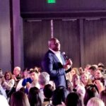 Magic Johnson Instagram - I had such an amazing time at the Heartland Dental 2023 Winter Conference in Orlando, FL this morning! The theme of the conference was “The Power of Us” so I delivered a tailor-made message to the 2,000 doctors in attendance about winning and how leaders make their employees better! Thank you to Heartland Dental Founder and Executive Chairman Dr. Rick Workman, his wife Angie, CEO Pat Bauer, and his wife Gloria for having me today!
