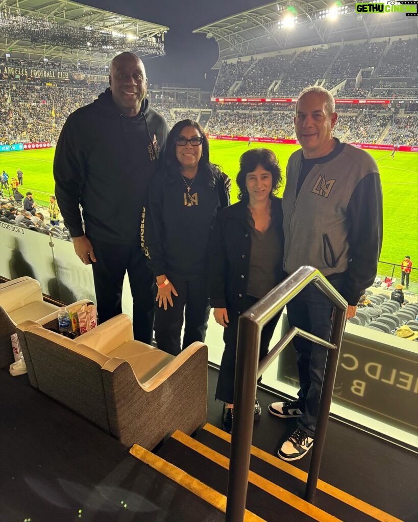 Magic Johnson Instagram - Congratulations to the black and gold, my Los Angeles Football Club, for winning back-to-back Western Conference Finals after our 2-0 win against Houston tonight! We’re going to the MLS Championship for the second year in a row!! I want to congratulate the entire ownership group, Head Coach Steve Cherundolo and his entire staff, our incredible team and players, and all of our partners. I'm looking forward to playing Columbus in the MLS Championship! @LAFC