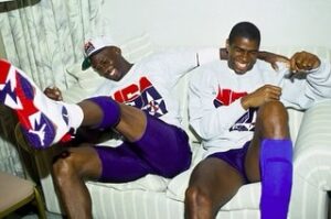 Magic Johnson Instagram - Wishing a happy birthday to my brother and the best basketball player that’s ever played the game, Michael Jordan! I have so much love and respect for you, and I pray God blesses you with many more!