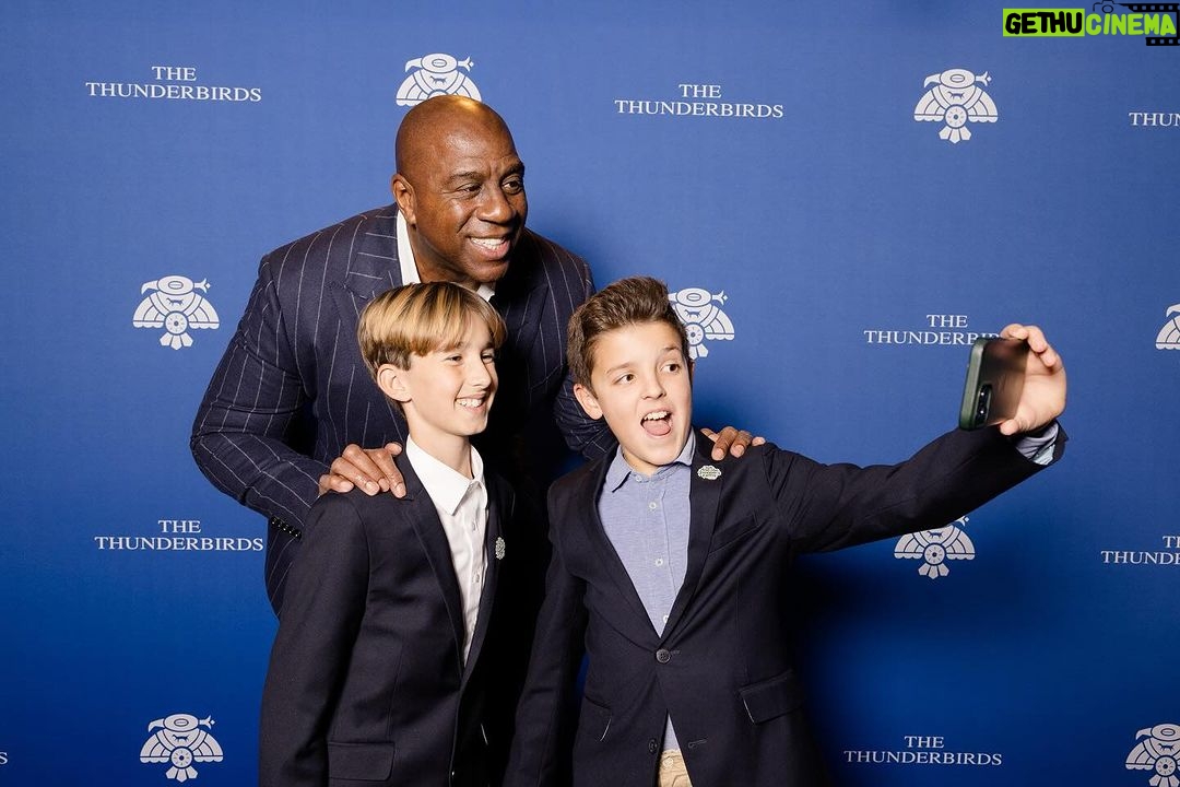 Magic Johnson Instagram - It was a beautiful day at Chase Field in Phoenix, Arizona where I got to speak to over 1,400 people at the Waste Management (WM) Phoenix Open Tee-Off Luncheon, hosted by The Thunderbirds. I want to thank my friend and business partner Kyle Bell for the invitation to speak. The event was moderated by my good friend, hall of famer and Pardon the Interruption co-host Michael Wilbon! The Thunderbirds have raised more than $190 million for Arizona Charities in its 88-year history as one of the five longest-running events on the PGA TOUR. Thank you to Tournament Chairman George Thimsen, Chris Karas, and this incredible organization for having me here today!