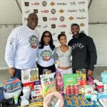 Magic Johnson Instagram - What an incredible day in Los Angeles! Cookie and I have been hosting our Holiday Hope event for almost a decade and it never gets old. Today we blessed another 800 families in need this holiday season with a 25-pound box of food, personal care items and AVON products provided by our great partners at Feed the Children. With the help of our amazing in-kind and corporate partners, families also received toys, protein snacks, eyewear, children’s books, canned food, ham and more! We can’t thank you enough for your time, kindness and support this holiday season! @feedthechildrenorg @faithfulcentral @Blueplanetecoeyeware @Powercrunch @Herbalife @Plezinutrition @Mattel @Campbells @StarKist @FarmerJohnLA @Bentgo @Dole @Lakers @Dodgers @LAFC @Rams @albalegacy @cricketwireless @commonspirithealthphilanthropy @skylar Thank you to our friends at @faithfulcentral and a special thank you to lead Pastor Dr. John-Paul C. Foster. Thank you to each and every single one of our volunteers for dedicating their time to serve the participating families and ensuring they have an amazing holiday season!! 📸: @bystokesla