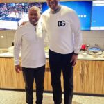 Magic Johnson Instagram - #FlashbackFriday I had a great time with my brother Larry, good friend James Stokes, and MSU Athletic Director Alan Haller at the Michigan State vs. Duke matchup in Chicago! I was disappointed my Spartans lost to the Blue Devils.