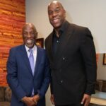 Magic Johnson Instagram – I want to thank Harlem Children’s Zone (HCZ) President and Founder Geoffrey Canada and and Co-Founder, William Julius Wilson Institute at HCZ Kwame Owusu-Kesse for allowing me to speak at the HCZ Power of Place Convening this evening in New Orleans! Over 500 leaders and community stakeholders joined the formal reception. 

I admire how the Harlem Children’s Zone (HCZ) is a network of programs serving K-12 through college, that serves thousands of low-income students and families in Central Harlem in NYC. They work with community-based organizations and  prioritize teaching Black kids about life skills, like finance and how to invest at an early age. They also supply mentors from Wall Street and the business community, as well as scholarships, for their students. 

Sending a heartfelt thank you to the entire staff at the William Julius Wilson Institute and the Harlem Children’s Zone as a whole for all that you are doing for inner city kids who dream of being successful. The staff members and educators are directly responsible for helping make their dreams reality.

@harlemchildrenszone 
#powerofplace