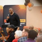 Magic Johnson Instagram - #SponsoredByGSK I am always excited to hit the road for the @sideline_rsv “Community Conversations” event series – and the one yesterday at the West Philadelphia YMCA did not disappoint! I had a great time speaking with other older adults about the risks and potential seriousness of RSV (respiratory syncytial virus) infection and how to help protect themselves. If you’re 60 and over, talk to your doctor or pharmacist about RSV and vaccination. Visit www.SidelineRSV.com for more.