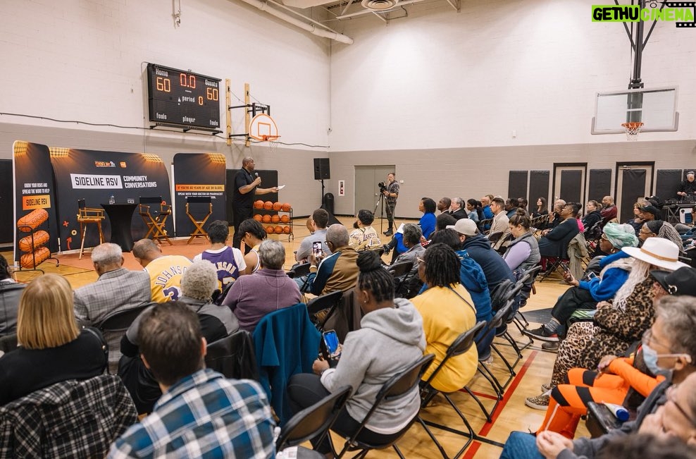 Magic Johnson Instagram - #SponsoredbyGSK A beautiful day in Chi Town with my partners at GSK where we continued our community conversations to #SidelineRSV. It was our biggest event yet! Dr. Candice Robinson was incredible and provided so much information for the attendees. Our patient advocate was also tremendous. She shared her story, how RSV affected her life, and answered great questions from the audience. I’m having so much fun interacting with the community and bringing important and necessary information to the forefront. Visit SidelineRSV.com for more information.