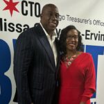 Magic Johnson Instagram – Today I gave the keynote address at the Chicago City Treasurer’s Office Building Wealth Today for Tomorrow Career Fair and Financial Empowerment Summit (BWTT) presented by BMO. A big thank you to Chicago City Treasurer Melissa Conyears-Ervin for putting on such an incredible event for the community! 

I enjoyed speaking with Treasurer Melissa Conyears-Ervin and Josea Sanders for today’s session and spending time with my SodexoMagic President Charles Johnson, Ambassador Andrew Young, John Hope-Bryant, Alderman Jason C Ervin, Eula Conyears, Mayor Brandon Johnson, George Daniels, Matt Forte, and Vondale Singleton!

Thank you sponsors BMO, BWTT, AARP, CIBC Bank, Chase Bank, Verizon, Seelus, State Farm, US Bank, Wells Fargo, TransUnion, LinkedIn, PNC Bank, and Nuveen for supporting todays event!