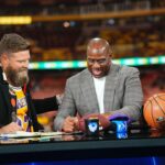 Magic Johnson Instagram - I had a good time with the cast of Thursday Night football Tony Gonzalez, Ryan Fitzpatrick, Charissa Thompson, Andrew Whitworth and Richard Sherman! Tonight we didn’t play with any intensity or fire. We didn’t compete in the first half and got down 27-3 heading into halftime. It was too big of a hole to climb out of and that is why we ended up losing 40-20. #TNFonPrime