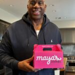 Magic Johnson Instagram – Thank you so much to Maya’s Cookies for honoring me with “The MVP” cookie in her 2024 Black History Month Collection! I am grateful to be recognized by this talented Black entrepreneur who makes the best vegan cookies in the country!