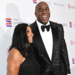 Magic Johnson Instagram - Cookie and I had so much fun last night with all of our family, friends, and business partners at the 4th Annual Elizabeth Taylor Ball to End AIDS! Elizabeth Taylor meant so much to us and we are blessed and grateful that we received the Elizabeth Taylor Commitment to End AIDS Award for our work toward an AIDS-free world. Thank you to the Elizabeth Taylor AIDS Foundation with a special shoutout to Cathy Brown and John Scott for honoring us. Thank you to Chairman & CEO of Presenting Sponsor Gilead Sciences Daniel O’Day for attending the event and presenting us with the award and Diamond Sponsor Bulgari for your generosity. And a special thank you to Former President Barack and First Lady Michelle Obama for their moving and inspirational message for Cookie and I. Thank you for bringing about great change in the world and leading our country! 📸: @gettyimages