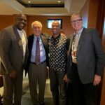 Magic Johnson Instagram – Me and my Showtime Laker teammates Byron Scott and Kurt Rambis had dinner with our Showtime Laker Hall of Fame Coach Pat Riley before the game tonight! A big thank you to Lon Rosen and Linda Rambis for bringing us together!