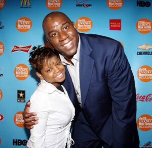 Magic Johnson Instagram - I’m devastated to hear about the passing of an incredible young woman, activist and hero Hydeia Broadbent. In 1992, I did a Nickelodeon special called “A Conversation with Magic”, and 7-year-old Hydeia and I made an incredible impact. Hydeia changed the world with her bravery, speaking about how living with HIV affected her life since birth. She dedicated her life to activism and became a change agent in the HIV/AIDS fight. By speaking out at such a young age, she helped so many people, young and old, because she wasn’t afraid to share her story and allowed everyone to see that those living with HIV and AIDS were everyday people and should be treated with respect. Thanks to Hydeia, millions were educated, stigmas were broken, and attitudes about HIV/AIDs were changed. We will miss her powerful voice in this world. Cookie and I are praying for the Broadbent family and everyone that knew and loved Hydeia.