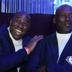 Magic Johnson Instagram - Wishing a happy birthday to my brother and the best basketball player that’s ever played the game, Michael Jordan! I have so much love and respect for you, and I pray God blesses you with many more!