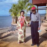 Mahathir Mohamad Instagram - Langkawi has beautiful and picturesque beaches. This one is at Pantai Teluk Yu where I took Hasmah for a walk Pantai Awam Teluk Yu