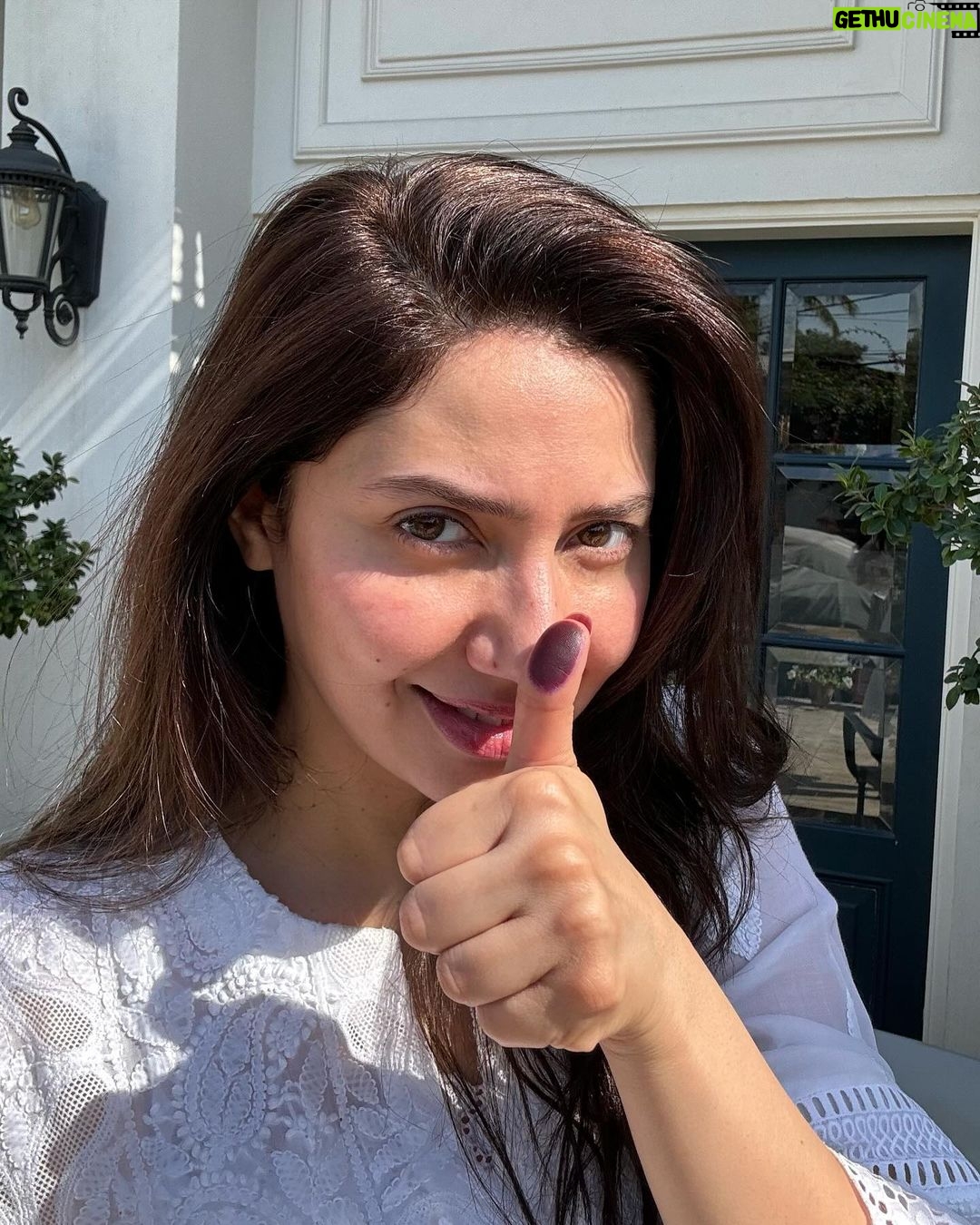 Mahira Khan Instagram - 🗳️✅🇵🇰 Karachi, Pakistan