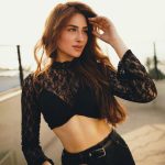 Mahira Sharma Instagram - Black Again!🕷️