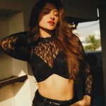 Mahira Sharma Instagram - Black Again!🕷️