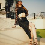 Mahira Sharma Instagram - Black Again!🕷️