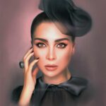 Mai Ezz ElDein Instagram - #Thankyou🥰 بعشق رسمك إنت فنان شاطر قوي بشكرك 👏🏻👏🏻⚘ @ahmedalgharib.artist