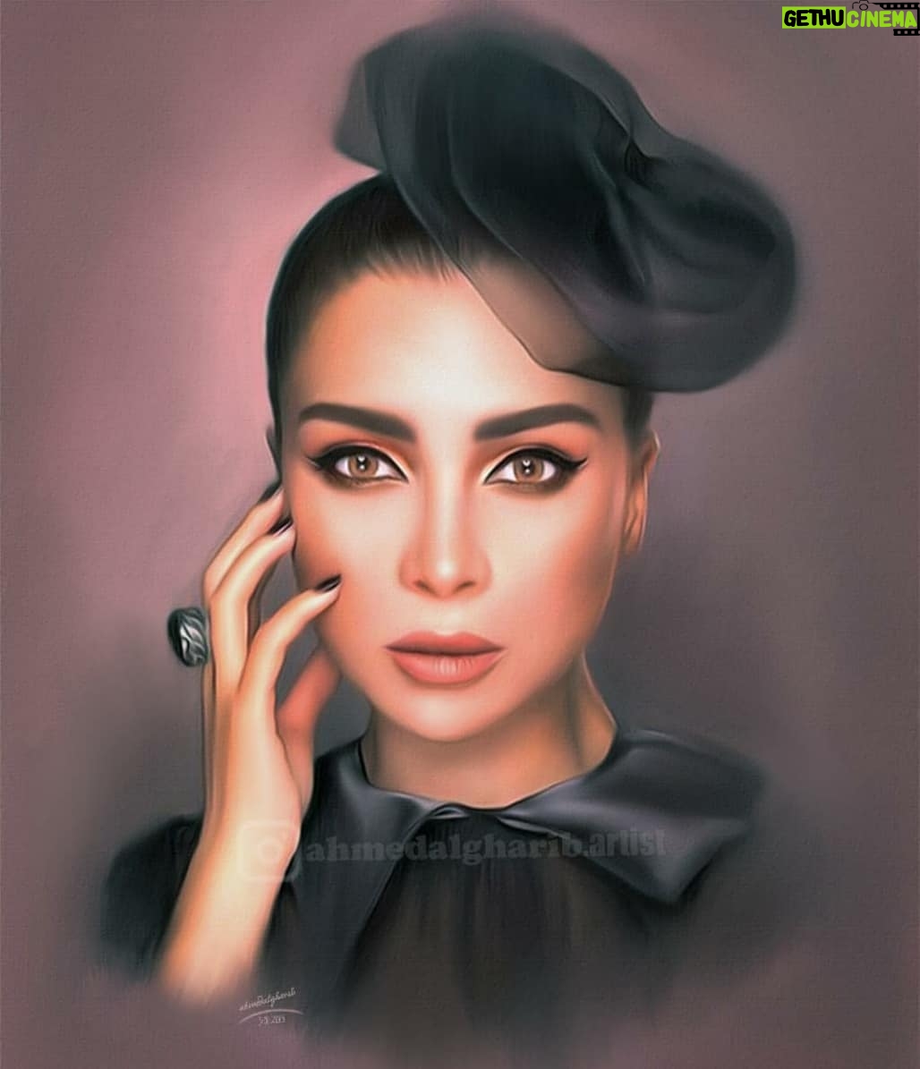 Mai Ezz ElDein Instagram - #Thankyou🥰 بعشق رسمك إنت فنان شاطر قوي بشكرك 👏🏻👏🏻⚘ @ahmedalgharib.artist