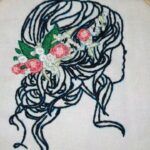 Mai Ezz ElDein Instagram - #done 🧵 🤗 👩🌺🍃 . خلصت 😊🧵 . . #hobby #embroidery #handmade #handembroidery #stitch #dmc #dmcthreads @dmc_embroidery