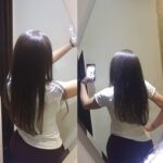 Mai Ezz ElDein Instagram - #hairtreatment results @samarzaied_lounge 💆‍♀️👩 . . #نتائج #علاج_الشعر مع @samarzaied_lounge
