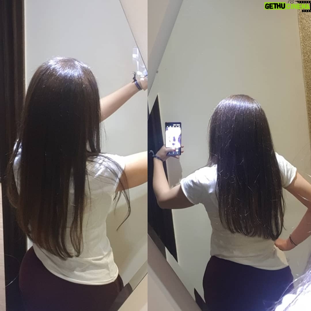 Mai Ezz ElDein Instagram - #hairtreatment results @samarzaied_lounge 💆♀️👩 . . #نتائج #علاج_الشعر مع @samarzaied_lounge