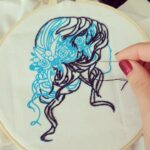 Mai Ezz ElDein Instagram - #currentproject 🧵🧶✂️🧚‍♀️ #hobby #Embroidery