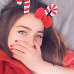 Mai Ezz ElDein Instagram - 🍭🤭💋 #merrychristmas