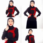 Mai Ezz ElDein Instagram - 🥀💄 إطلالة بوستر المسلسل الثاني التوب @dolcegabbana @dolcegabbana_middleeast الجيب @ghaly.mahmoud الروج @narsissist مكياج @zeinabhassan_ الطرحة @kashkhaofficial #specialthanks to @ghaly.mahmoud 😘❤