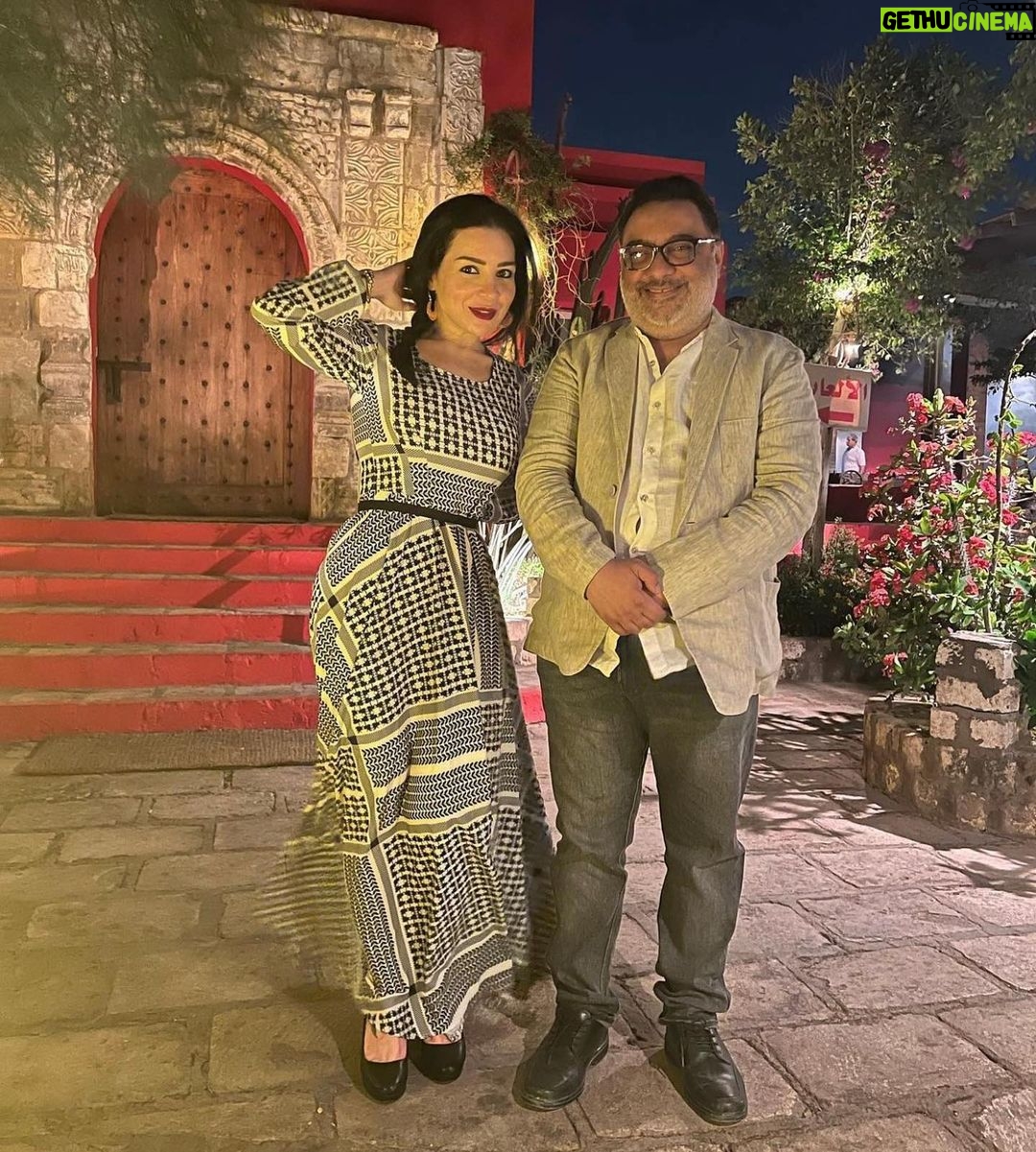 Mai Ezz ElDein Instagram - ❤️ الف شكر يا أستاذ @abdelrahimkamal.k Dress by @nadaakram #جزيرة_غمام #العايقة