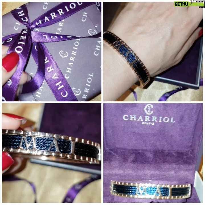 Mai Ezz ElDein Instagram - 💜💙 #thank_you🌷❤ @charriolofficial , Madam @marieolgacharriol & @felopateer_palace boutique Citystars. #lovecharriol