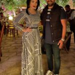 Mai Ezz ElDein Instagram - Thank u @minabbawi1 @abdelsamie ❤️ @islamkhairy_ ❤️ @shadymoanes ❤️ Dress by @nadaakram