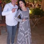 Mai Ezz ElDein Instagram - Thank u @minabbawi1 @abdelsamie ❤️ @islamkhairy_ ❤️ @shadymoanes ❤️ Dress by @nadaakram