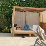 Maia Mitchell Instagram - Found our chill. Thank you @mediterraneosorrento 🤎 Hotel Mediterraneo Sorrento