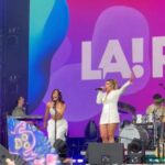 Maia Mitchell Instagram - Just the best day seeing best fren @minke shine at @lapride! So proud of you, you talented angel!!!! Also queen of dildo drumming! Who knew?! (We knew) 🌈🌈