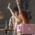 Maia Mitchell Instagram - Just the best day seeing best fren @minke shine at @lapride! So proud of you, you talented angel!!!! Also queen of dildo drumming! Who knew?! (We knew) 🌈🌈