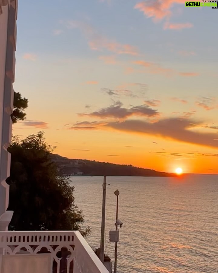 Maia Mitchell Instagram - Found our chill. Thank you @mediterraneosorrento 🤎 Hotel Mediterraneo Sorrento