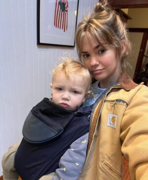 Maia Mitchell Instagram - Little man tucko