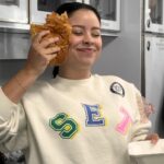 Maia Mitchell Instagram – Dream girlie 🥐🥐 

New episode of @goodtrouble, with moi! Tomorrow 10/9c on @freeform, next day on @hulu.