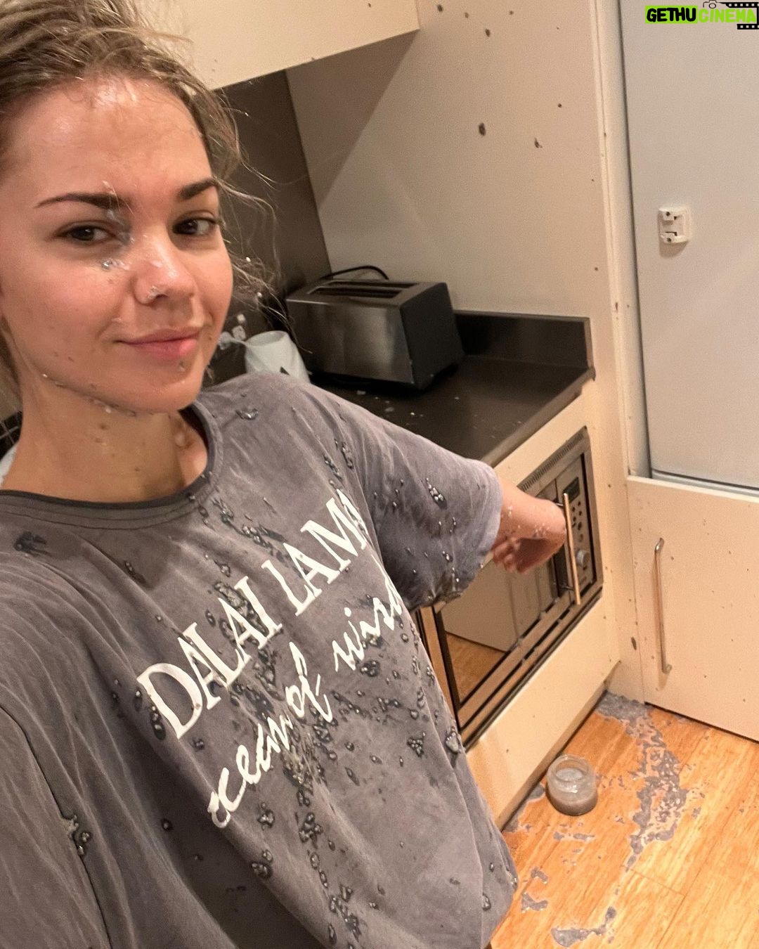 Maia Mitchell Instagram - Happy sleepy, birthday boy, taming a mop, saturday cricket, swag-mobile, ocean of wisdom Sydney, Australia