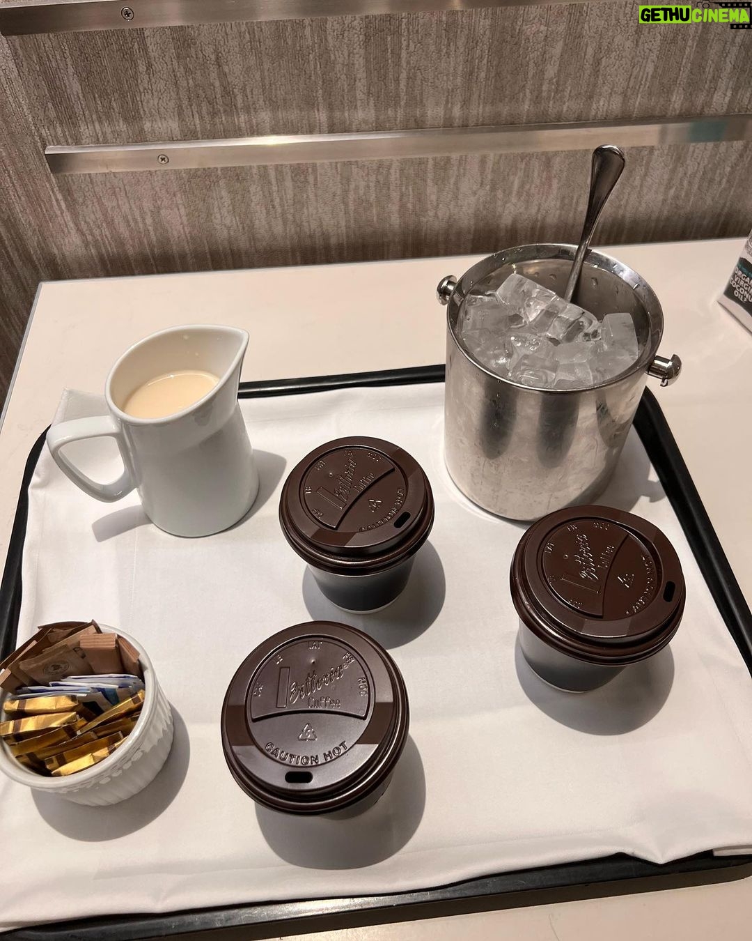 Maia Mitchell Instagram - The order was a triple espresso over ice with a splash of oat milk Sydney, Australia