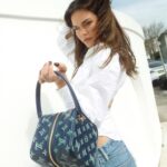 Maia Mitchell Instagram - Little blue 🦋 @louisvuitton #LVpartner