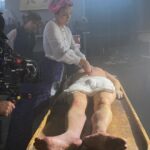 Maia Mitchell Instagram - Dodge is finally out in the UK so here’s some (sweaty) BTS to celebrate the occasion! All eps of The Artful Dodger are available to stream now on @disneyplusuk 🫡