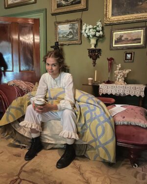 Maia Mitchell Instagram - Dodge is finally out in the UK so here’s some (sweaty) BTS to celebrate the occasion! All eps of The Artful Dodger are available to stream now on @disneyplusuk 🫡
