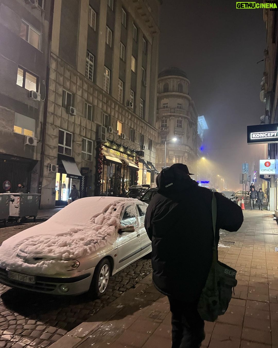 Maia Mitchell Instagram - Having a chilly little time Belgrade, Serbia
