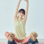 Maika Yamamoto Instagram - 🐶ドッグヨガ 🐶ドッグマッサージを教わりました🧘🏻‍♀️ @maquia.magazine